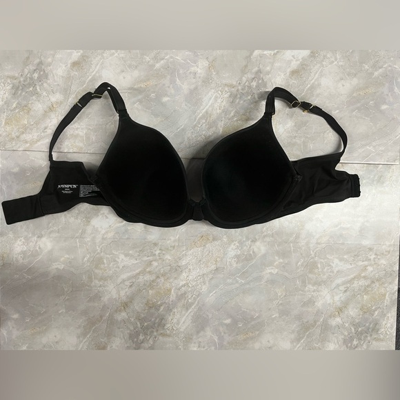 Black Full Coverage Underwire Bra - Picture 3 of 5